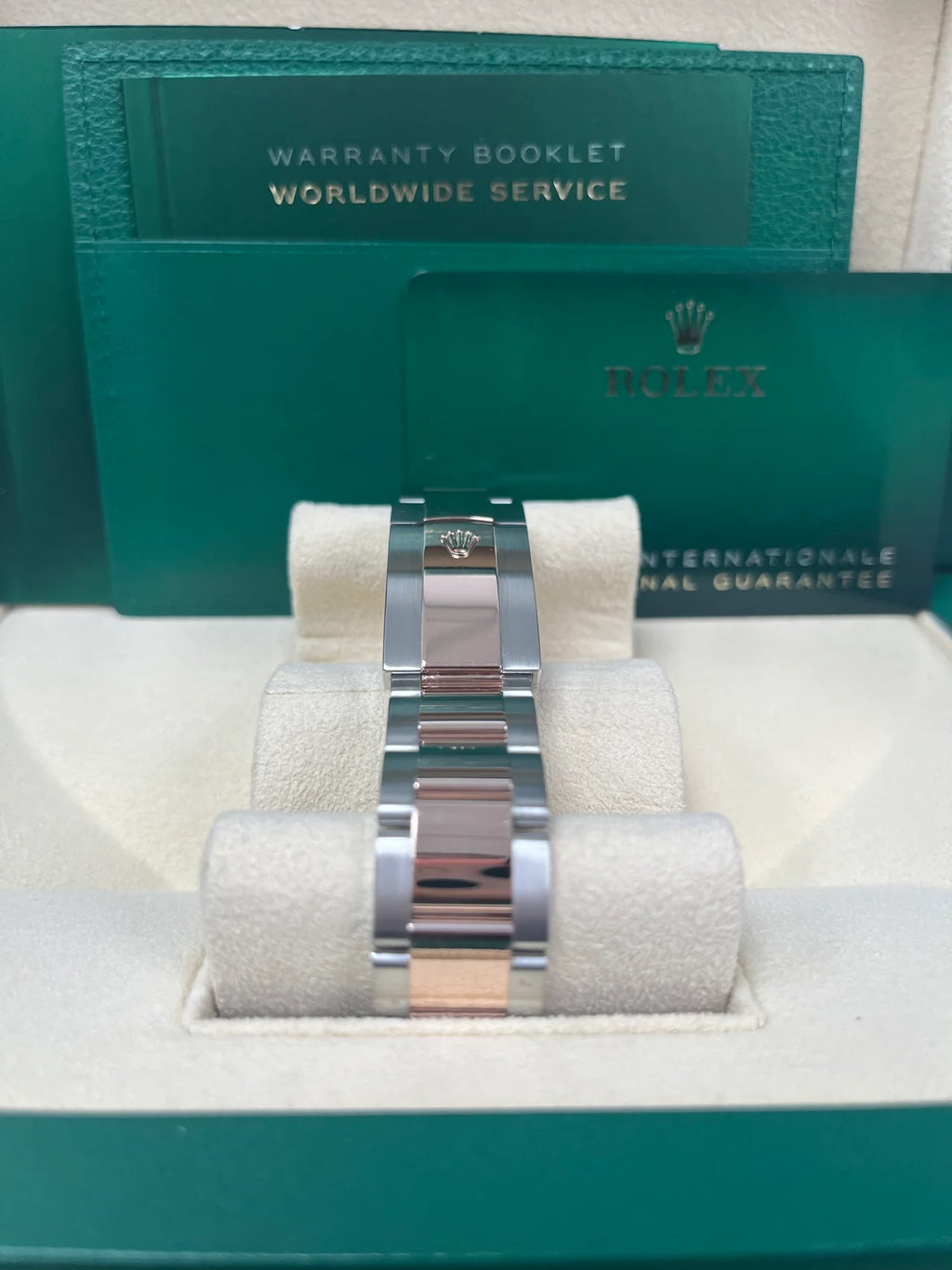 Rolex Datejust 41mm 126331 Datejust Chocolate Diamond Oyster Steel and Everose Gold Watch
