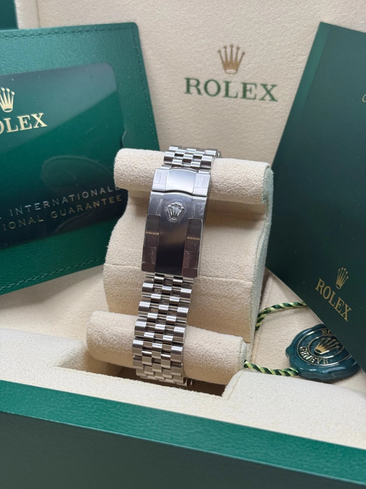 Rolex  Datejust 41mm 126334 Blue Index Oyster Stainless Steel Men’s Watch