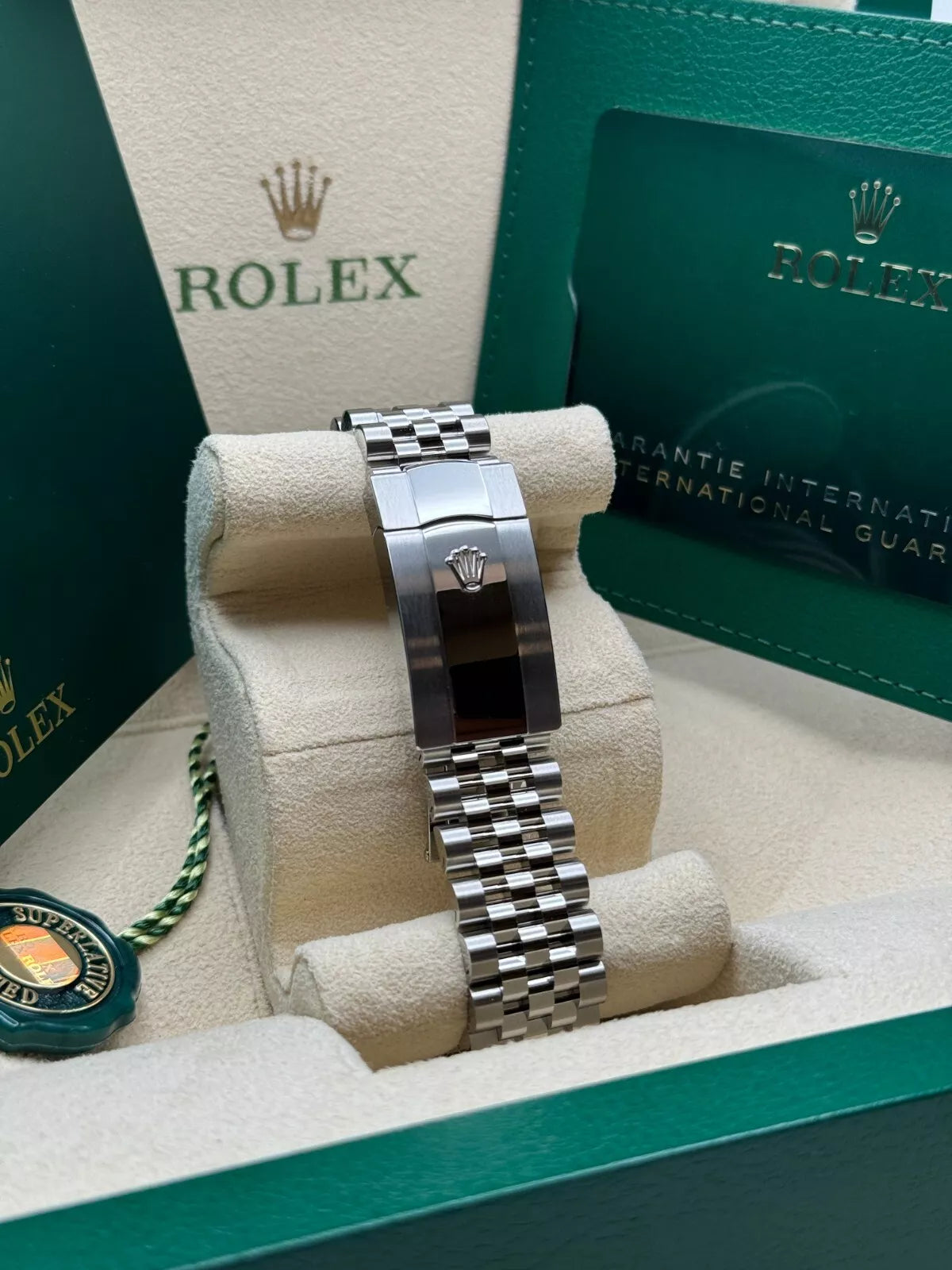Rolex  Datejust 41mm 126334 Slate Roman Jubilee Stainless Steel Mens Watch