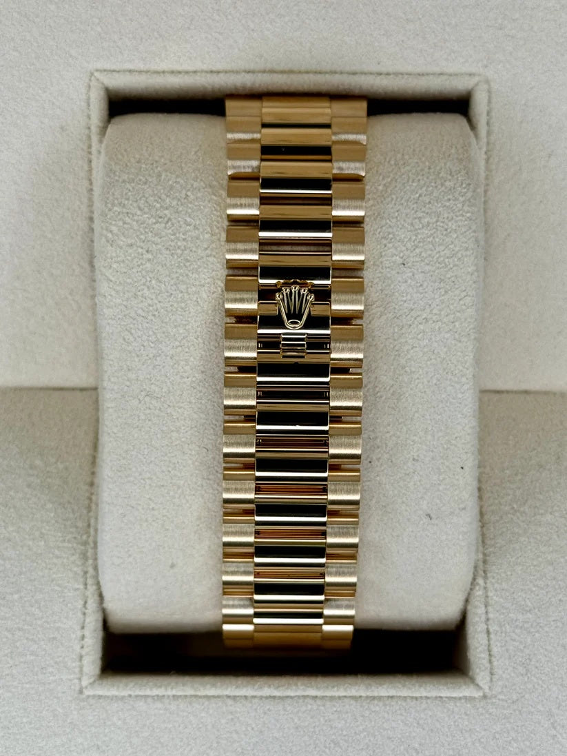 Rolex Day-Date "President" 40mm Yellow Gold Champagne Roman Numeral Dial - 228238