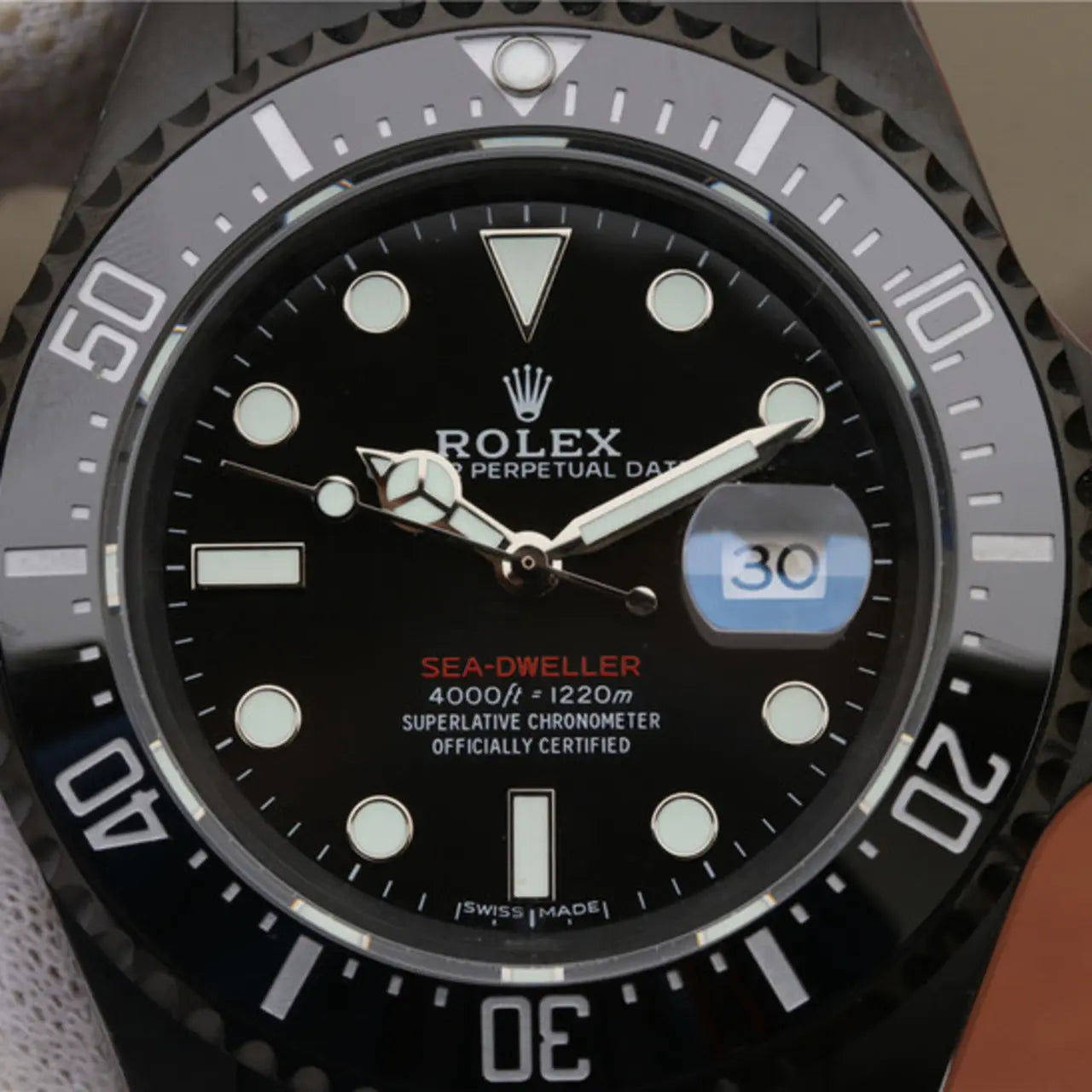 Rolex Sea-Dweller Full Black Multiple Dial Color Options 43mm
