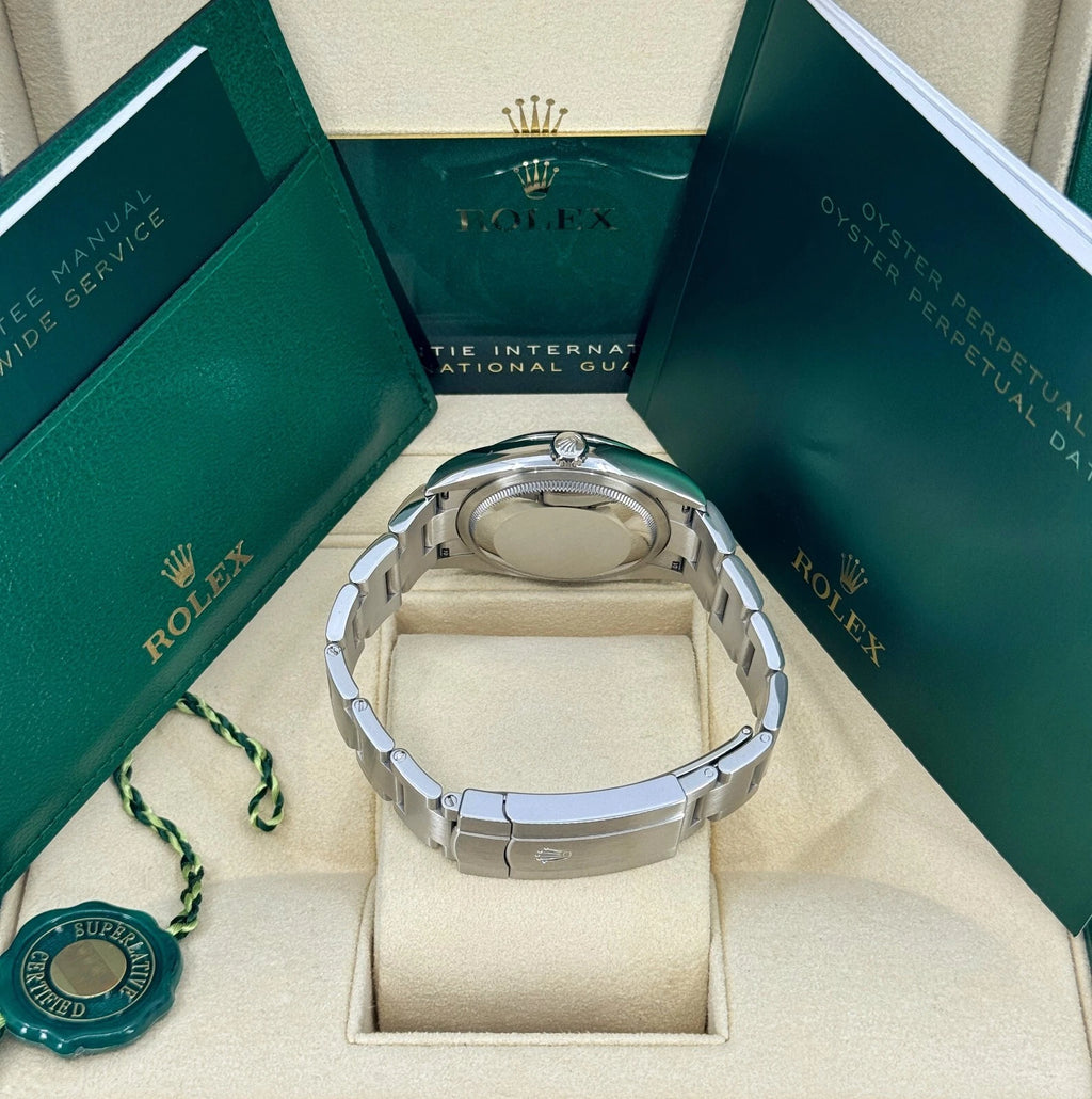 Rolex Oyster Perpetual 36mm 126000-0015 Blue Dial Stainless Steel Oyster Bracelet
