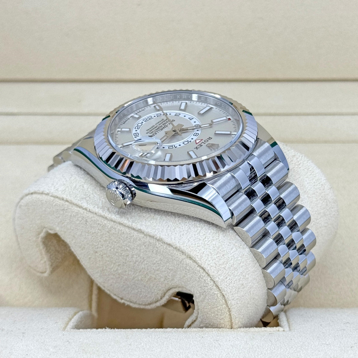 Rolex  Sky-Dweller 42mm 336934-0004 Stainless Steel White Dial Oyster