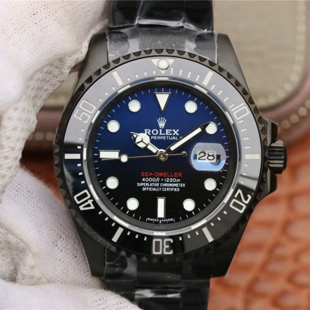 Rolex Sea-Dweller Full Black Multiple Dial Color Options 43mm