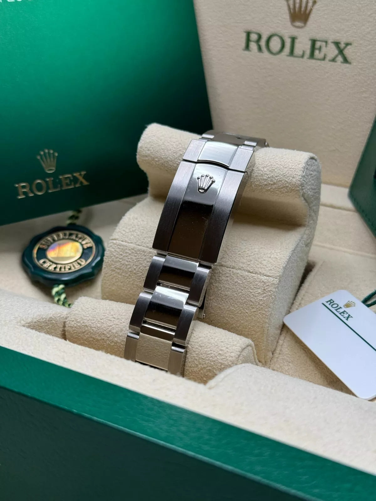 Rolex  Datejust 41mm 126334 Blue Index Oyster Stainless Steel Men’s Watch