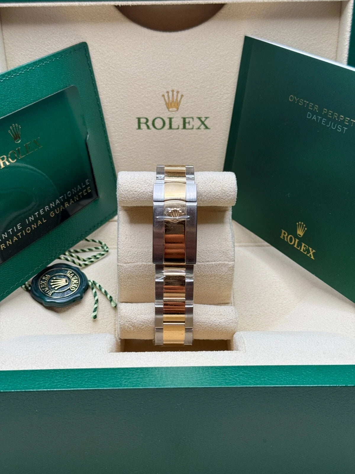 Rolex  Datejust 41mm 126333 Black Diamond Jubilee Steel and Yellow Gold Men’s Watch