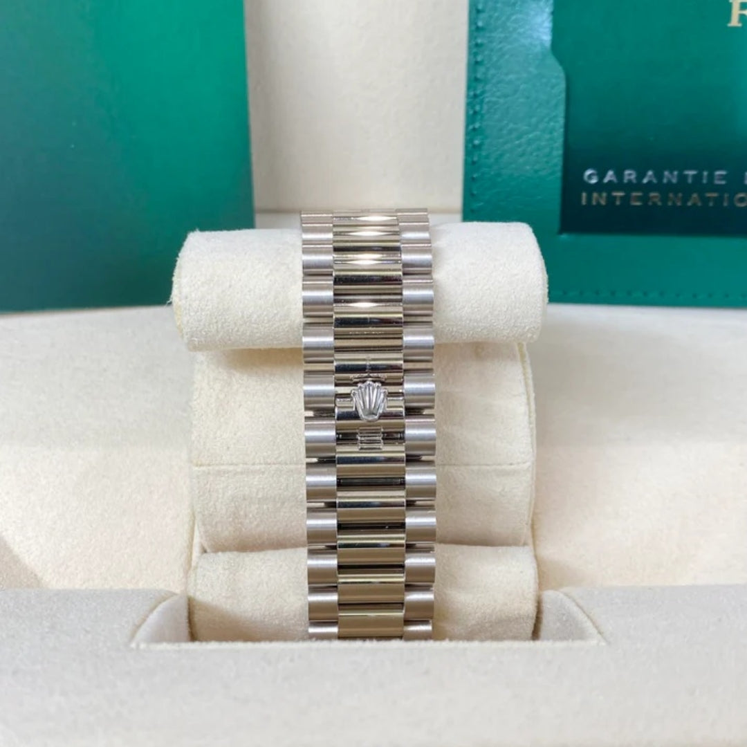 Rolex  Day-Date 40mm 228349RBR-0005 Bright Blue Dial President Bracelet