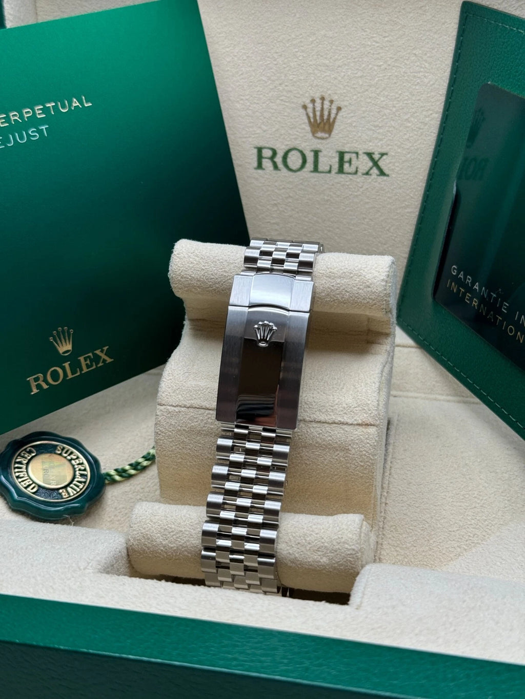 Rolex  Datejust 41mm 126334 Slate Roman Jubilee Stainless Steel Mens Watch