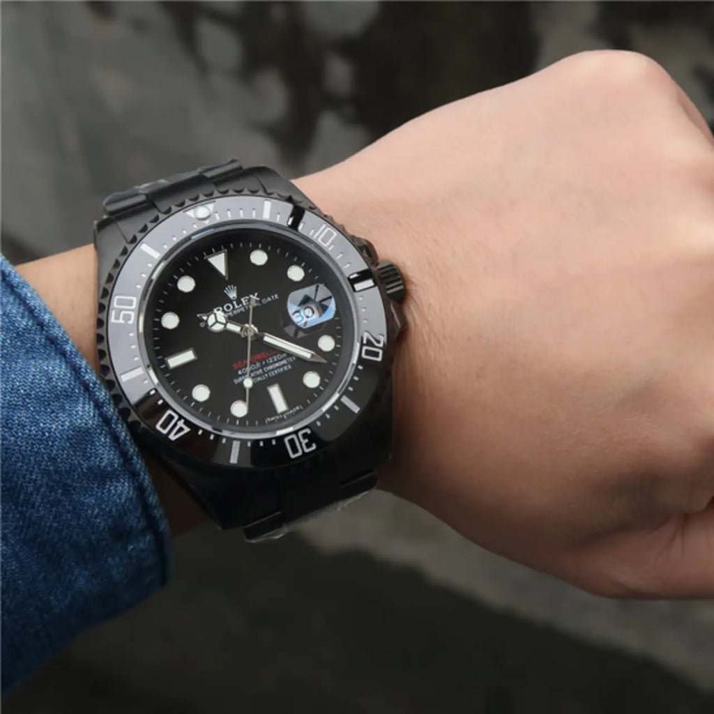 Rolex Sea-Dweller Full Black Multiple Dial Color Options 43mm