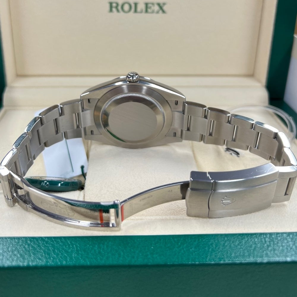 Rolex 124300 Oyster Perpetual 41mm Oyster Perpetual Turquoise Index Dial