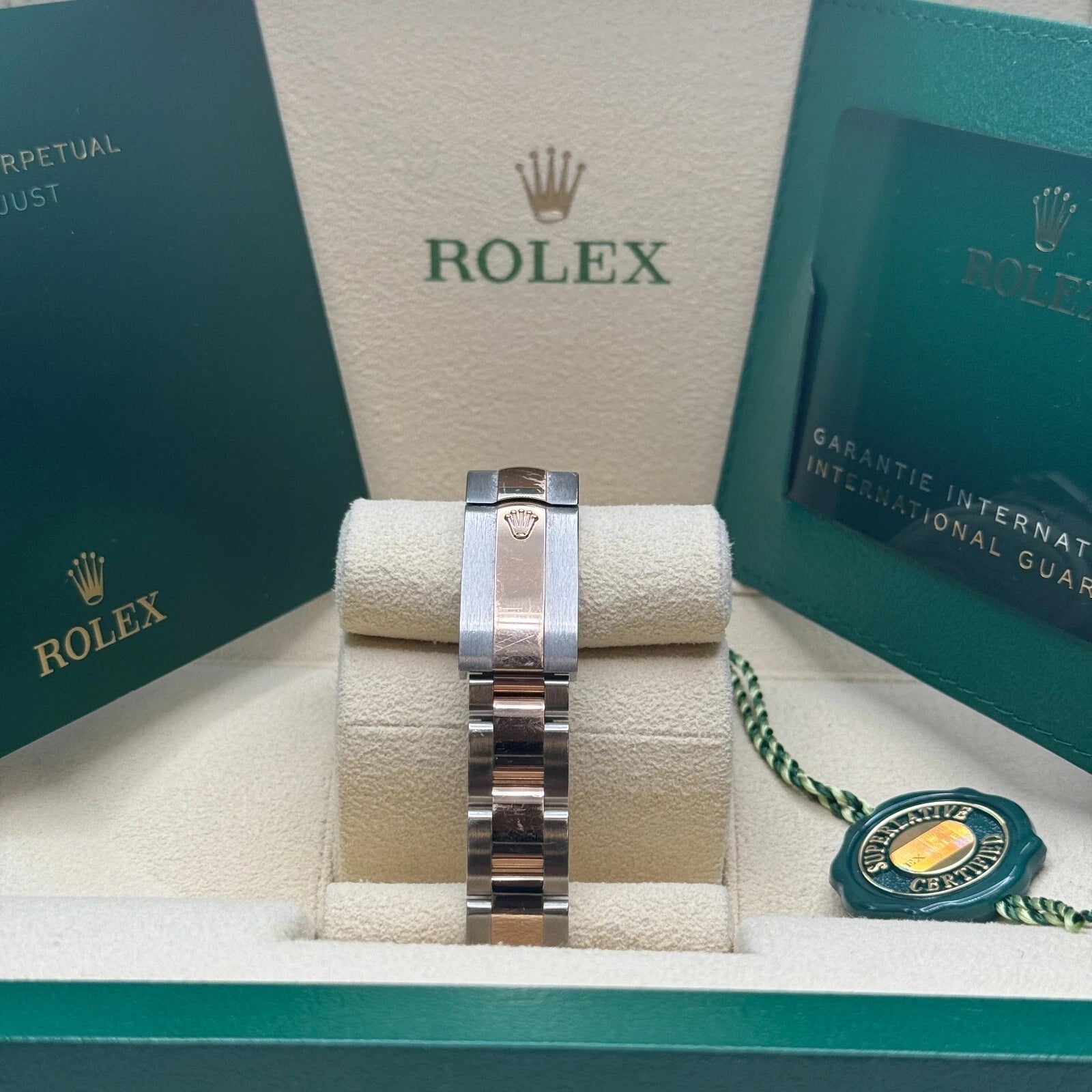 Rolex Lady-Datejust 28mm 279171 Pink Roman Oyster Stainless Steel and Rose Gold