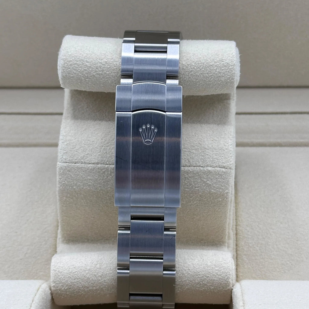 Rolex 124300-0008 Oyster Perpetual 41mm Turquoise blue Celebration Dial