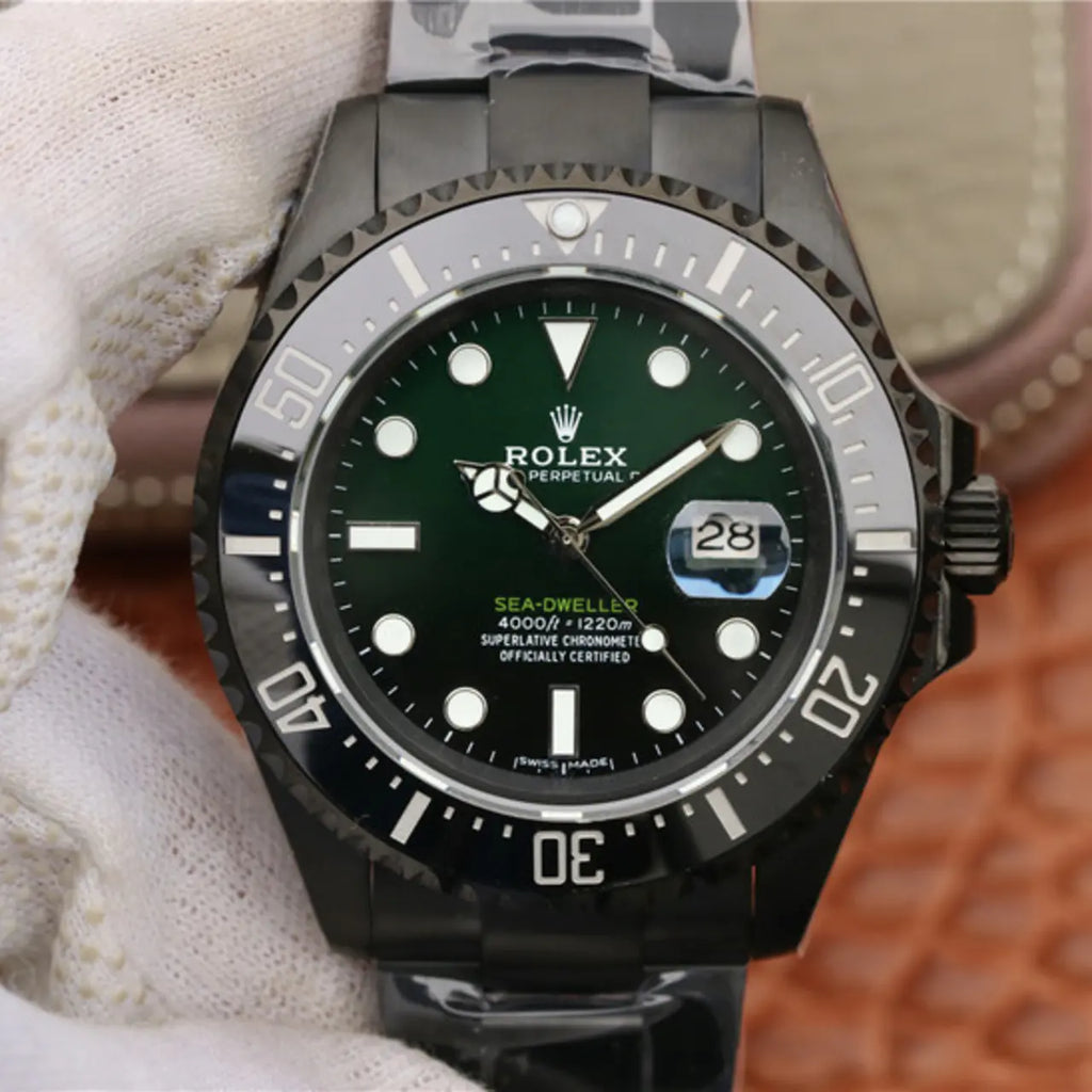 Rolex Sea-Dweller Full Black Multiple Dial Color Options 43mm