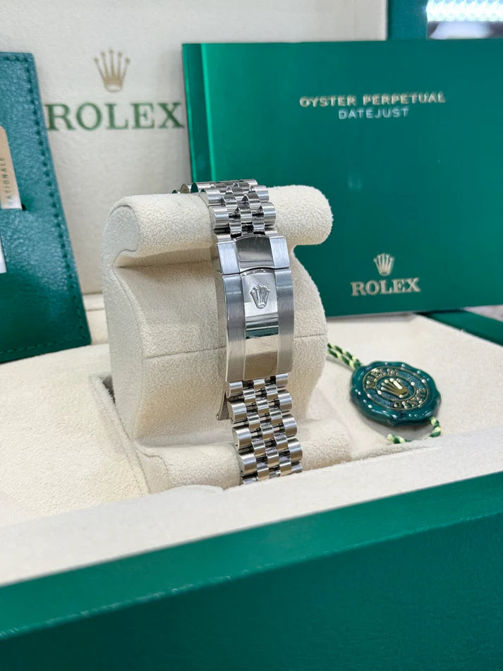 Rolex  Datejust 41mm 126334 Dark Rhodium Index Jubilee Stainless Steel