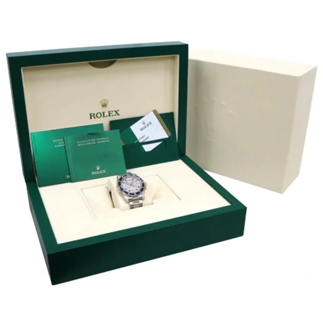 Rolex Submariner Date 40mm 116659SABR Blue Sapphire and Diamond Bezel Diamond Dial