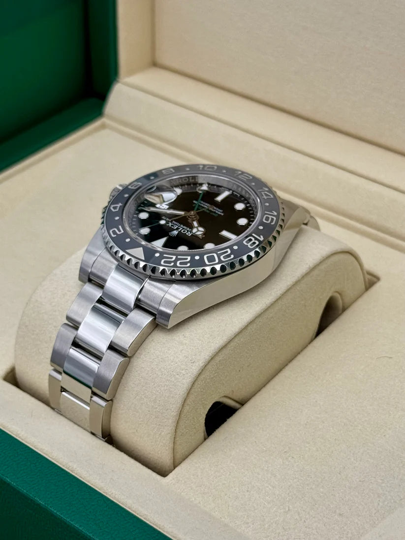Rolex GMT-Master II 40mm 126710GRNR-0004 Black Dial Oyster Watch
