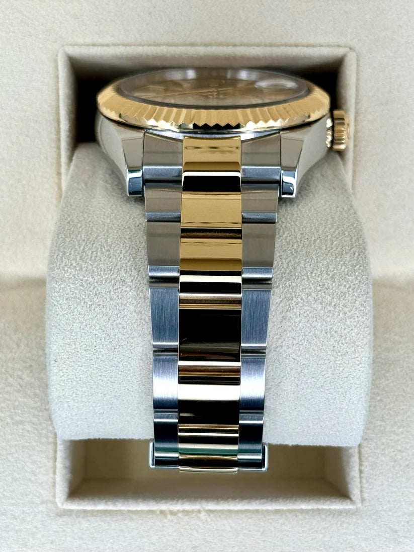 Rolex  Sky-Dweller 42mm 336933-0001 Two-Tone Yellow Gold Champagne Dial Oyster