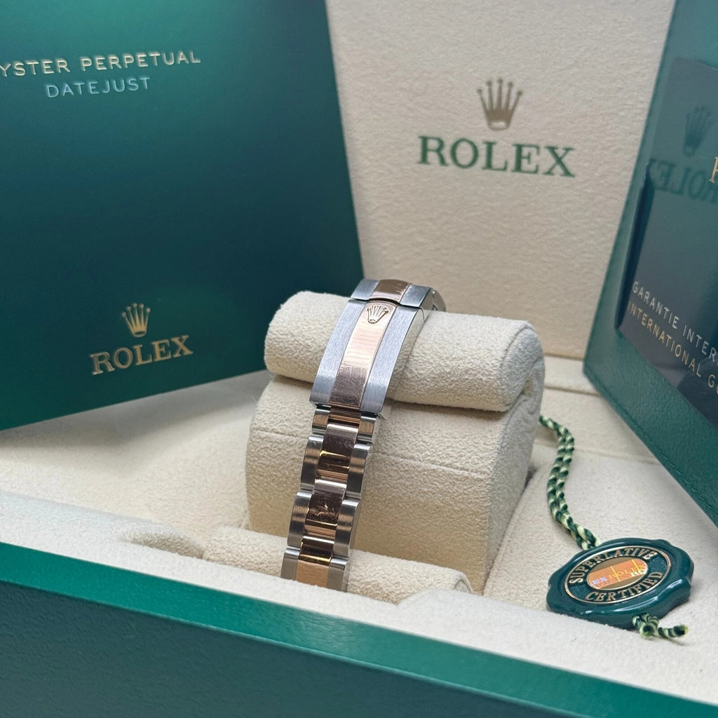 Rolex Lady-Datejust 28mm 279171 Pink Roman Oyster Stainless Steel and Rose Gold