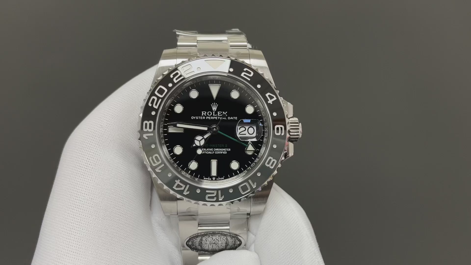 Rolex GMT-Master II 40mm 126710GRNR-0004 Black Dial Oyster Watch